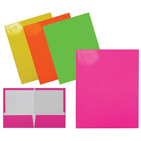 2 pocket folders|Single One.